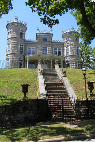Bonnyconnellan Castle (1885) (105 N. Walnut Ave.). Sidney, OH.