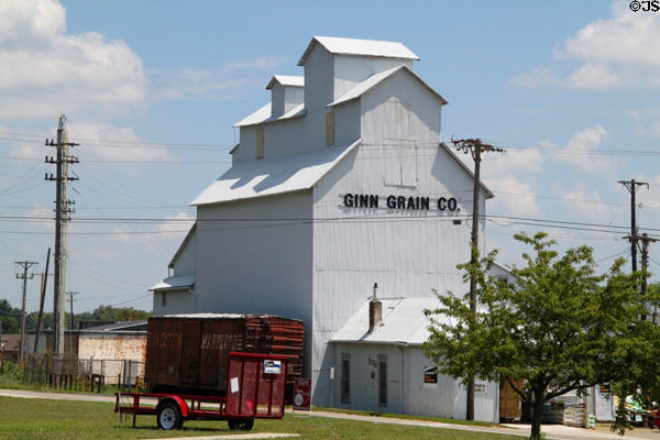 Ginn Grain Co. Elevator on North St. Sidney, OH.