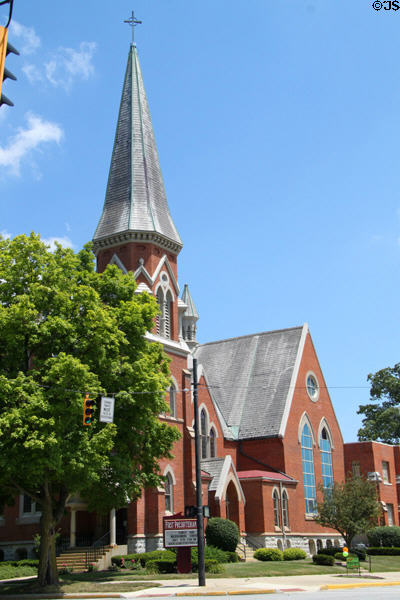 Sidney First Presbyterian Church (202 N. Miami Ave.). Sidney, OH.