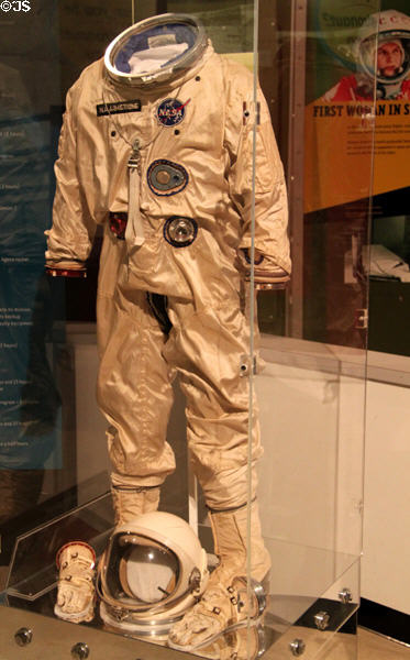 Neil Armstrong's Gemini 8 space suit (1966) at Neil Armstrong Museum. Wapakoneta, OH.