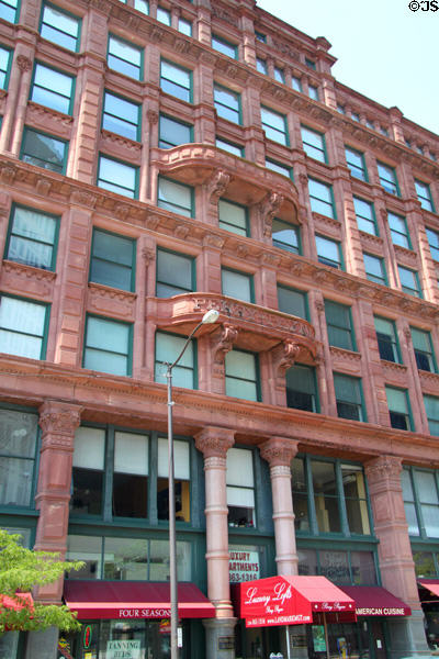 Perry-Payne building (1888) (740 Superior Ave.). Cleveland, OH. Architect: Frank E. Cudell & John N. Richardson. On National Register.