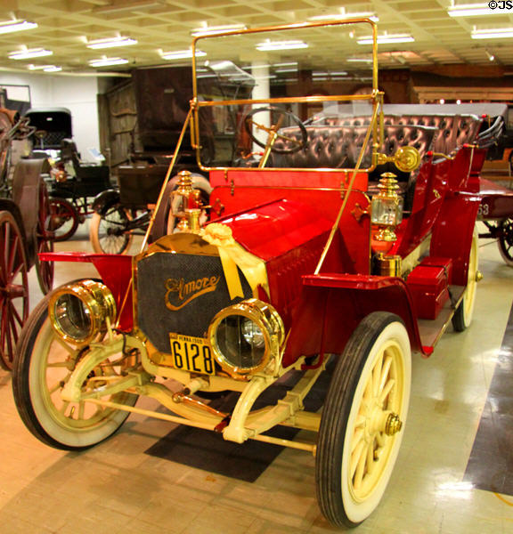 Elmore Model 30 Touring (1908) from Clyde, OH at Crawford Auto Aviation Museum of Cleveland History Center. Cleveland, OH.
