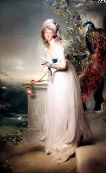 Portrait of Catherine Gray, Lady Manners (1794) by Sir Thomas Lawrence at Cleveland Museum of Art. Cleveland, OH.