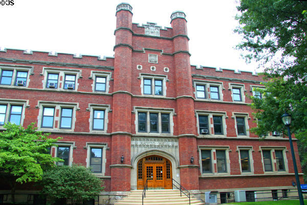Haydn Hall (1901) at Case Western Reserve University. Cleveland, OH. Architect: Charles F. Schweinfurth.