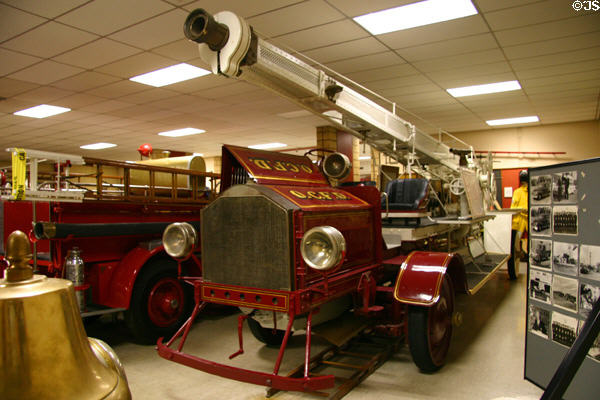 American LaFrance Automatic Watertower (1903) at Oklahoma State Firefighters Museum. Oklahoma City, OK.