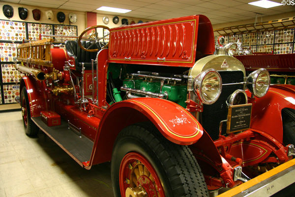 Stutz pumper (1920) at Oklahoma State Firefighters Museum. Oklahoma City, OK.