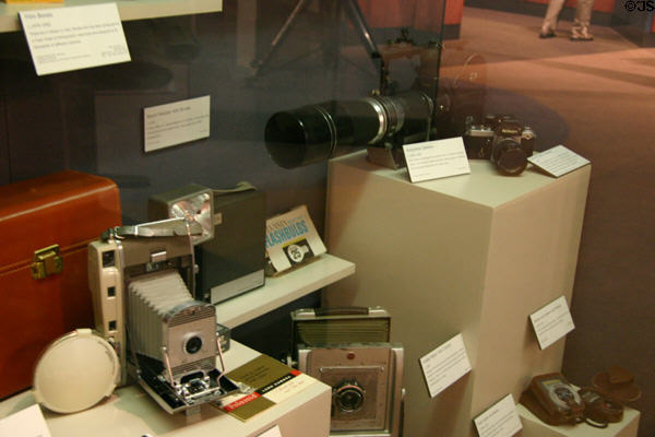 Camera collection at Oklahoma History Center. Oklahoma City, OK.