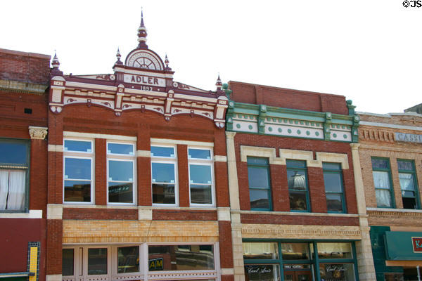 Adler building (1893) (109 W Oklahoma Ave.). Guthrie, OK.