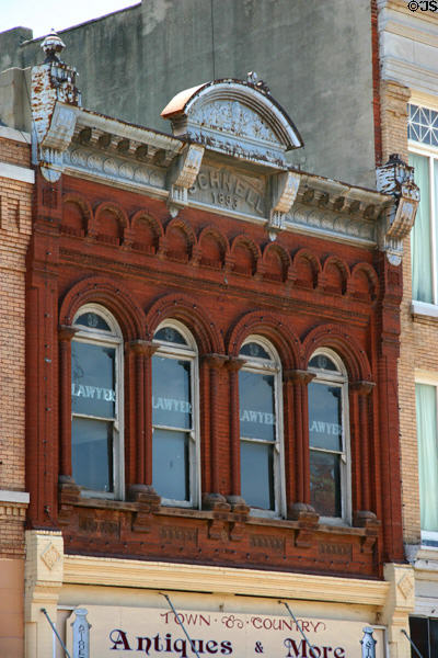 Schnell building (1893) (W Oklahoma Ave.). Guthrie, OK.