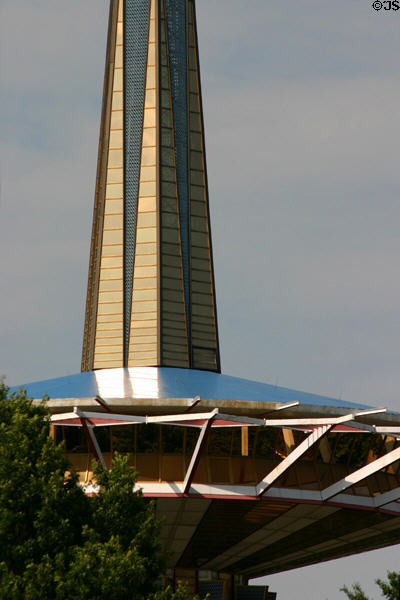 Prayer Tower of Oral Roberts University. Tulsa, OK.
