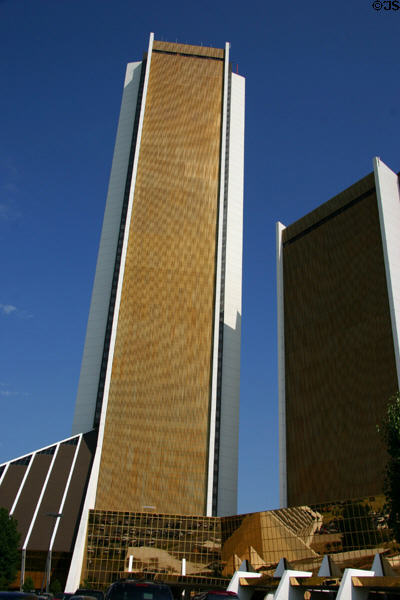 CityPlex Towers (formally City of Faith Medical & Research Center) (1979) (60 floors) (2448 East 81st St.). Tulsa, OK.