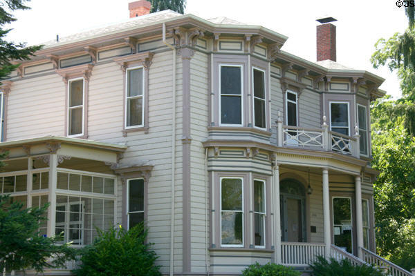George Collier House (1886) at University of Oregon. Eugene, OR. Style: Italianate.