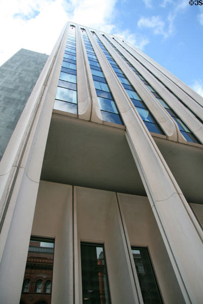 Union Bank of California Tower (1969) (15 floors) (407 SW Broadway). Portland, OR. Architect: Anshen + Allen.