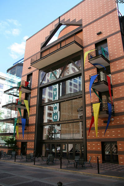 Antoinette Hatfield Hall (1987) (1111 SW Broadway). Portland, OR. Architect: Barton Myers Assoc. + BOORA Architects.