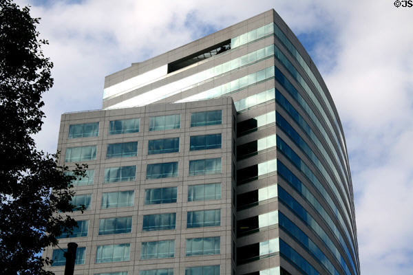ODS Tower (1999) (24 floors) (601SW 2nd Ave.). Portland, OR. Architect: Zimmer Gunsul Frasca Partnership.