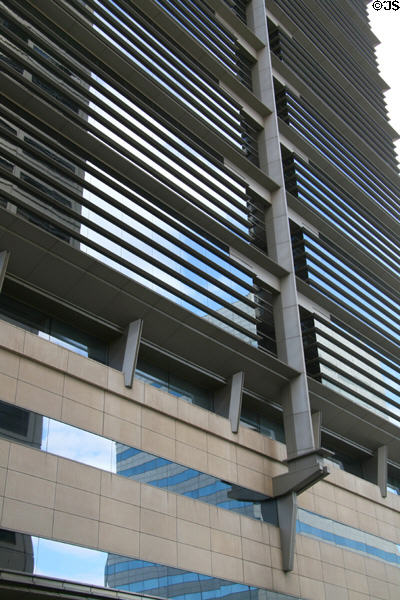 Louvres of Mark O. Hatfield US Courthouse. Portland, OR.