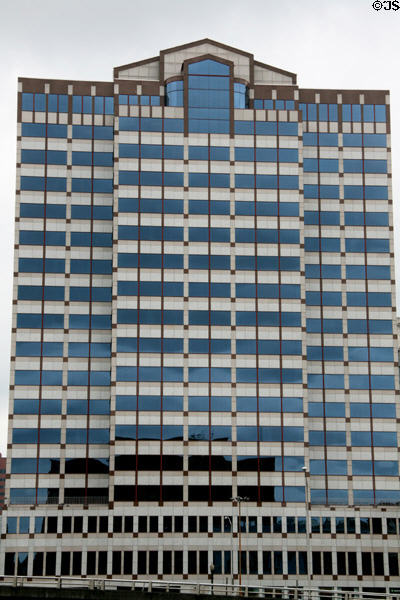Bank of America Center back side. Portland, OR.