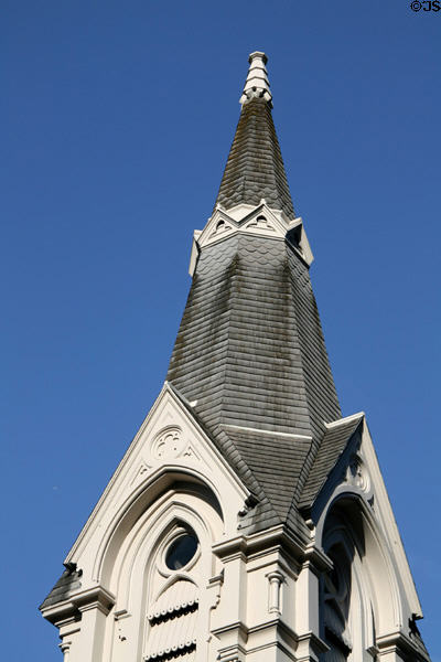 Tower of Portland's Old Church. Portland, OR.