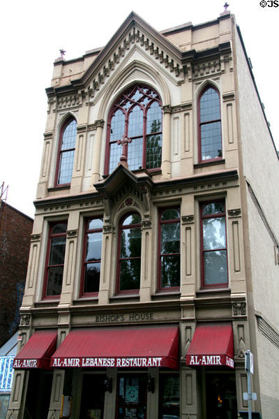 Bishop's House (1879) (223 SW Stark St.). Portland, OR. Style: Victorian Gothic. Architect: Prosper Heurn. On National Register.