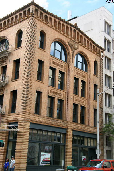 Gilbert Building (1893) (319 SW Taylor). Portland, OR. Architect: Whidden & Lewis.