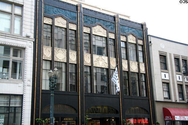 Charles F. Berg Building (1929) (615 SW Broadway Ave.). Portland, OR. Style: Art Deco. On National Register.