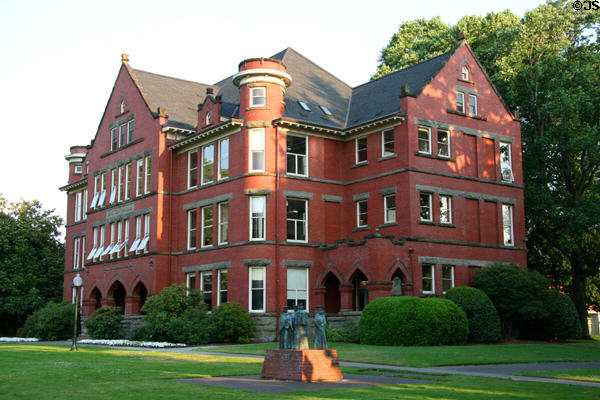 Eaton Hall (1909) (4 floors) (900 State St.) at Willamette University. Salem, OR.