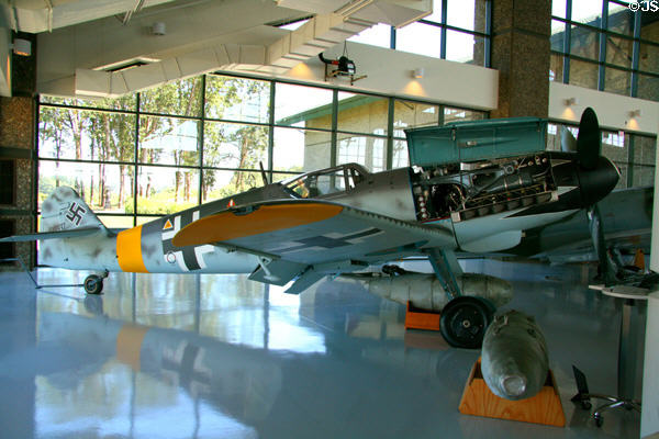 Messerschmitt Bf 109 G-10 Gustav (1944) at Evergreen Aviation & Space Museum. OR.