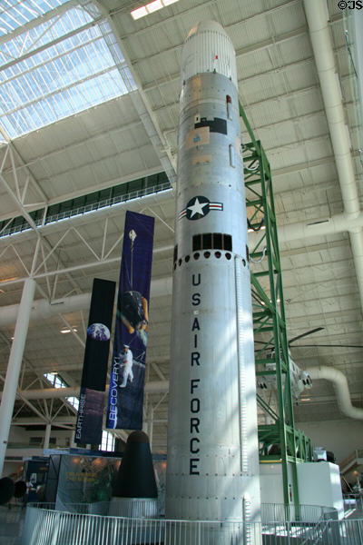 Lockheed Titan II ballistic missile (1962-87) at Evergreen Aviation & Space Museum. OR.