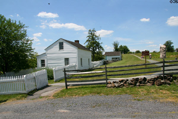 Meade's headquarters at Gettysburg National Military Park. Gettysburg, PA.