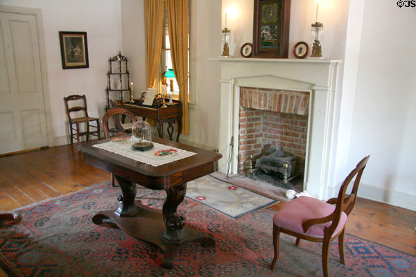 Living Room on Living Room Of Shriver House Museum  Gettysburg  Pa
