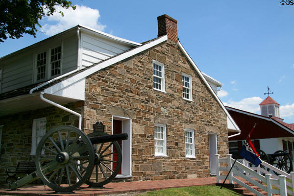 Lee's Headquarters (July 1-3, 1863) in commandeered stone house of Mrs. Thompson (now a museum). Gettysburg, PA.