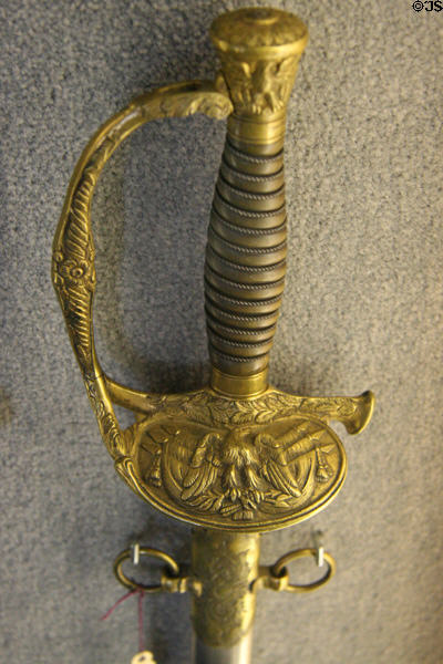 Connecticut medical officer's sword (1862) at Lee's Headquarters Museum. Gettysburg, PA.