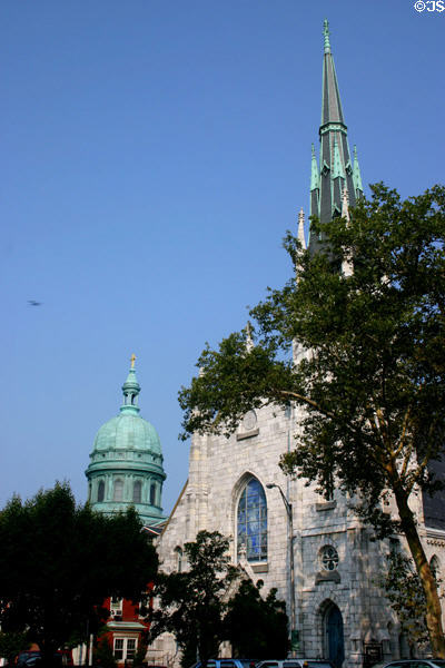 Grace United Methodist Church & St. Patrick's Cathedral. Harrisburg, PA.