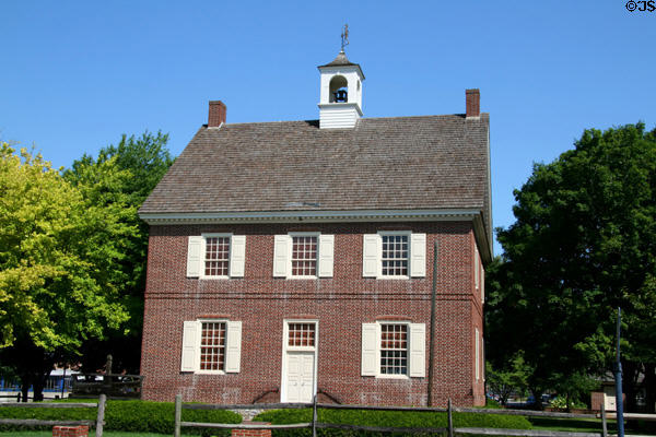 York County building (c1750s) which served as U.S. Capitol building when Congress fled from Philadelphia. York, PA.
