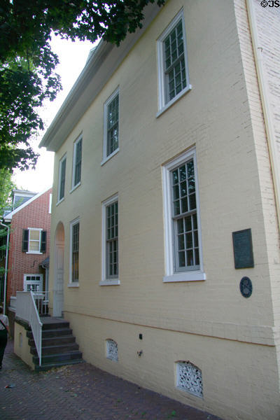 Christopher Marshall (Revolutionary War diarist) house (E. Orange at Shippen Sts.). Lancaster, PA.