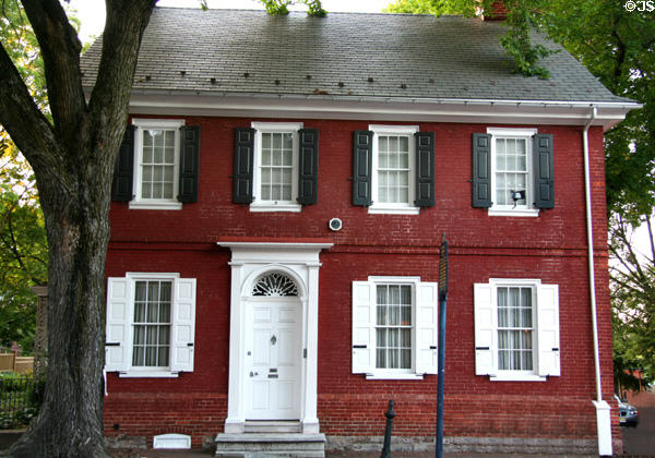 Colonial mansion (c1760) (247 E. Orange St.). Lancaster, PA.