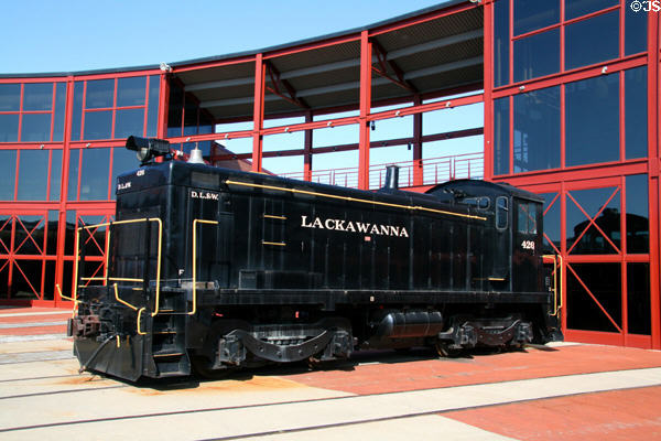 Lackawanna Diesel locomotive 426 of DL&W at Steamtown. Scranton, PA.