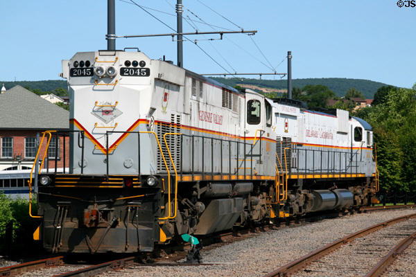 Genesee Valley diesel locomotive 2045 at Steamtown. Scranton, PA.