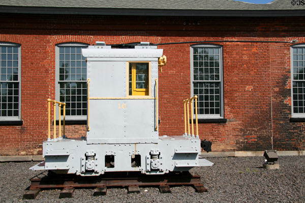 Rail service car at Lackawanna County Trolley Museum. Scranton, PA.