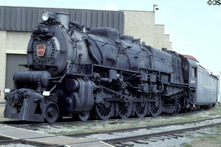Pennsylvania RR 6755 steam locomotive at Railroad Museum of Pennsylvania. Strasburg, PA.