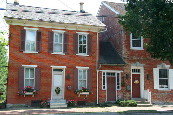 Federal-style houses (28 & 30 E. Main St.). Strasburg, PA.