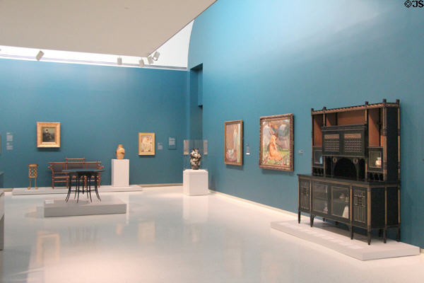 Paintings, decorative arts & sculpture at Carnegie Museum of Art. Pittsburgh, PA.