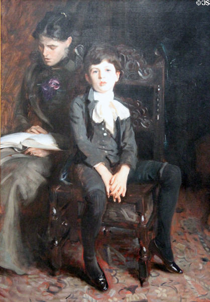 Portrait of a Boy (1890) by John Singer Sargent at Carnegie Museum of Art. Pittsburgh, PA.