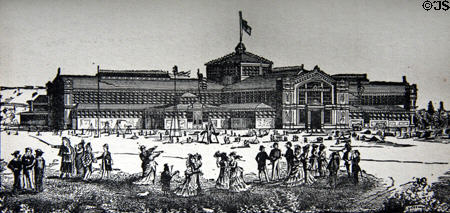 United States Government Building at Centennial Exposition. Philadelphia, PA.