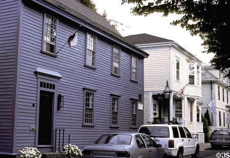 Simon Pease House (1700) (32 Clarke St.). Newport, RI.
