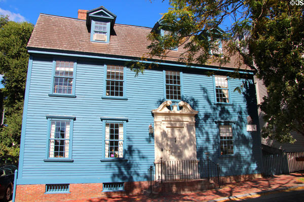Langley-King House (c1711) (34 Pelham St.). Newport, RI. On National Register.