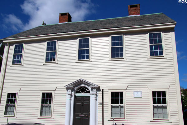 Joseph Wood House (c1812) (24 Mill St.). Newport, RI.