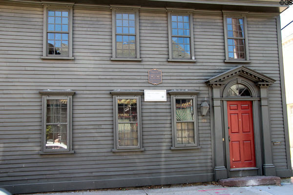 Odlin-Otis House (c1705) (109 Spring St.). Newport, RI. On National Register.