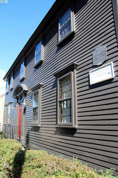 Buffum-Redwood House (c1700 &1740) (74 Spring St.). Newport, RI. On National Register.