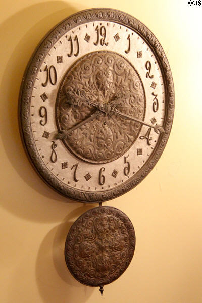 Pendulum wall clock at The Breakers. Newport, RI.
